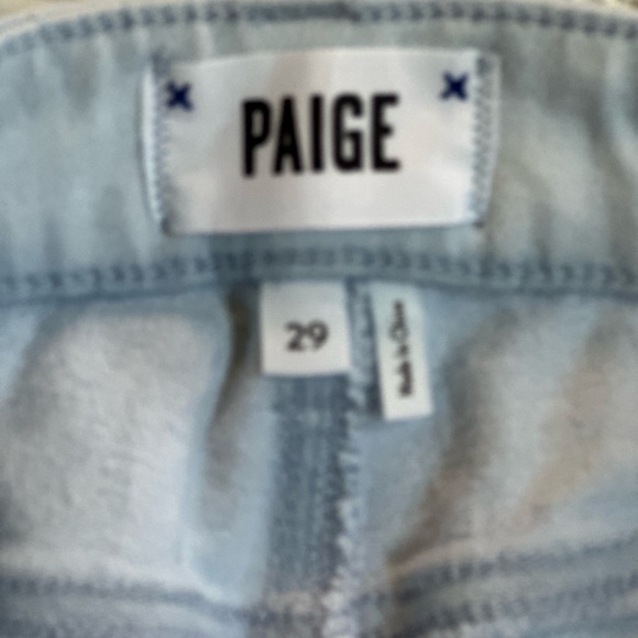 PAIGE Light Blue Denim - Picture 2 of 11